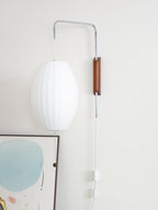Lustra Wall Sconce Walnut Ball - Neutralighting