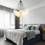 Lustra Chandelier Bulles en Verre Satiné - Neutralighting