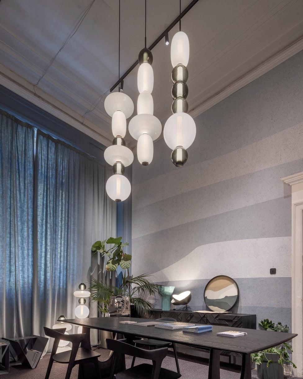 Noxic Suspension Artistique en Verre et Acrylique - Neutralighting