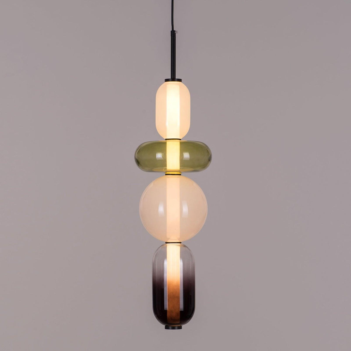 Noxic Suspension Artistique en Verre et Acrylique - Neutralighting