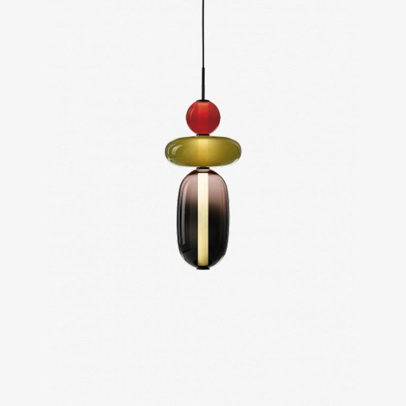 Noxic Suspension Artistique en Verre et Acrylique - Neutralighting