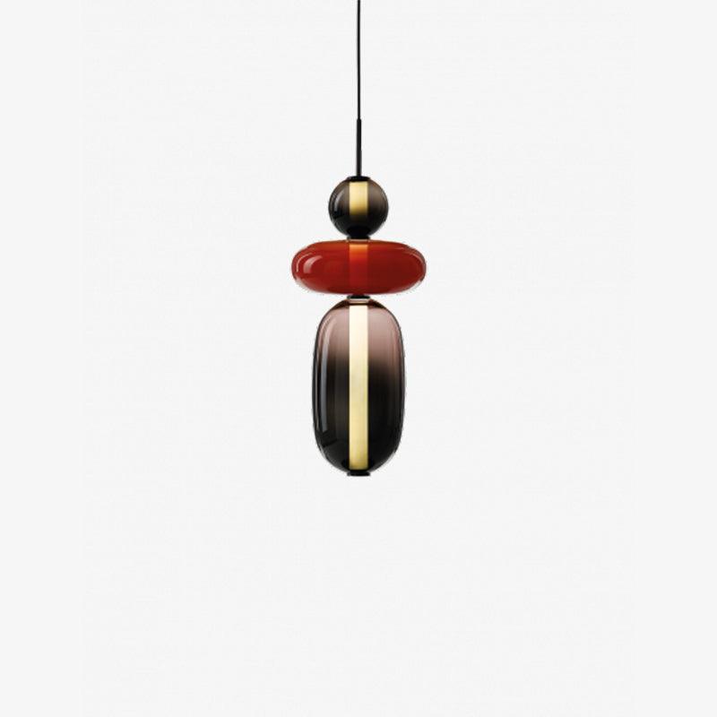 Noxic Suspension Artistique en Verre et Acrylique - Neutralighting