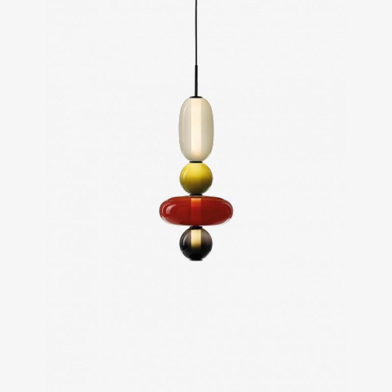 Noxic Suspension Artistique en Verre et Acrylique - Neutralighting