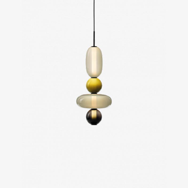 Noxic Suspension Artistique en Verre et Acrylique - Neutralighting