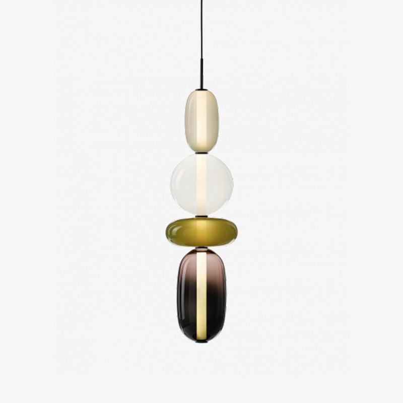 Noxic Suspension Artistique en Verre et Acrylique - Neutralighting