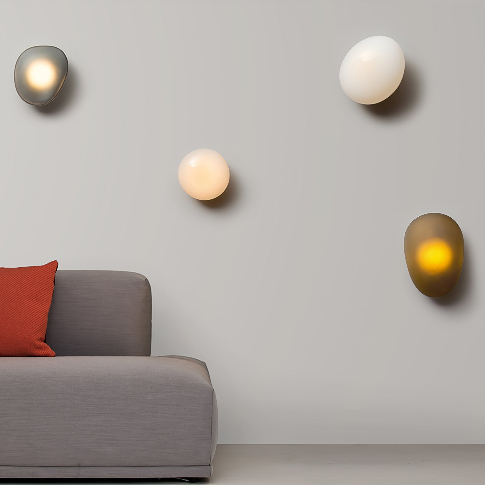 Lustra Applique Murale Verre Bulle - Neutralighting