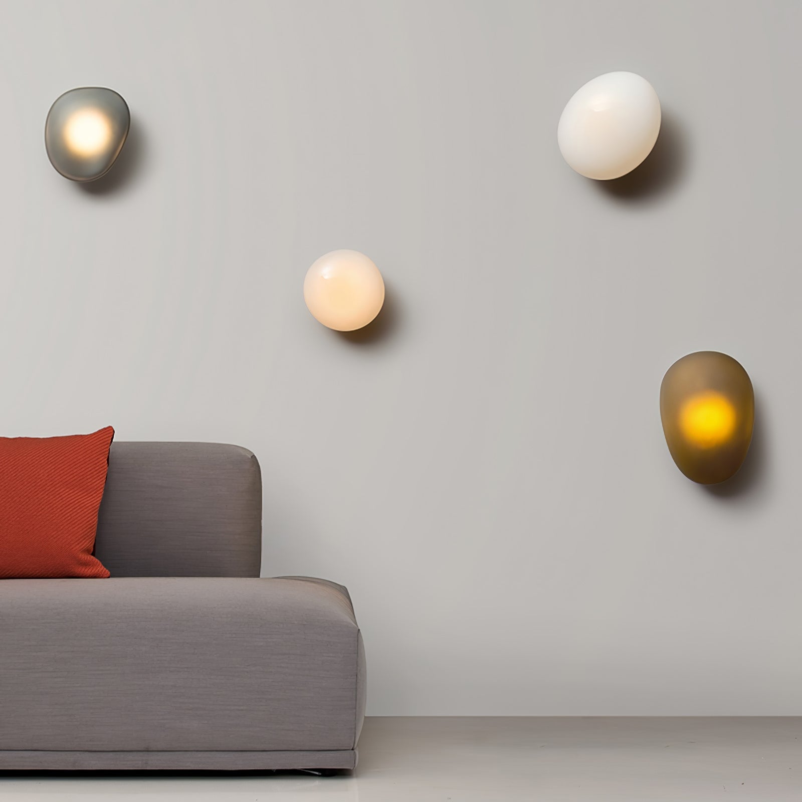Lustra Applique Murale Verre Bulle - Neutralighting