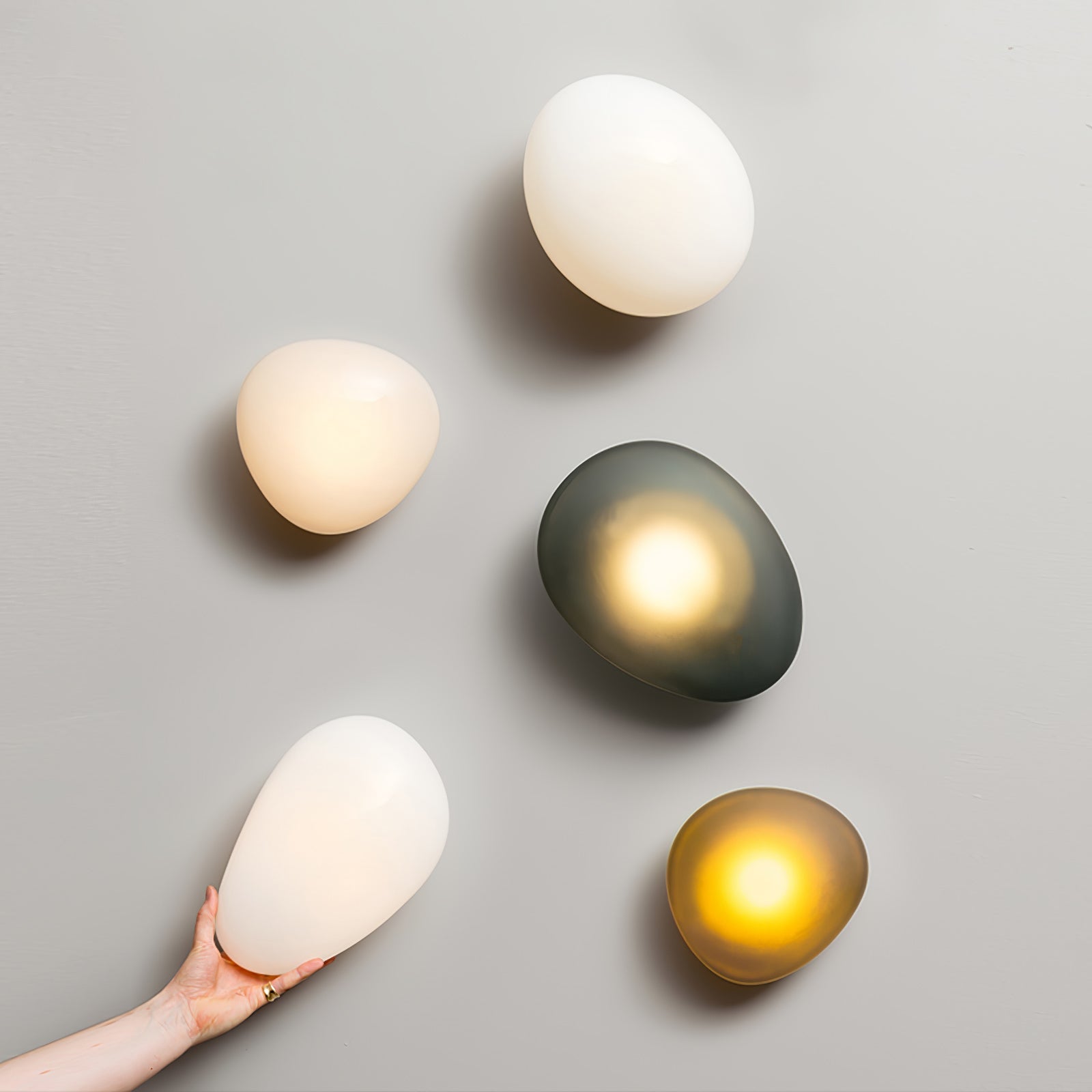 Ruvin Applique Murale en Verre Bulle - Neutralighting