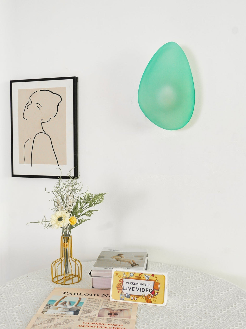 Lustra Applique Murale Verre Bulle - Neutralighting