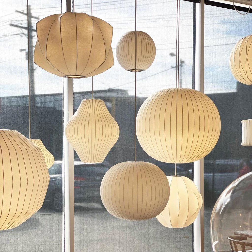 Solarnce Suspension Minimaliste en Soie et Acier - Neutralighting