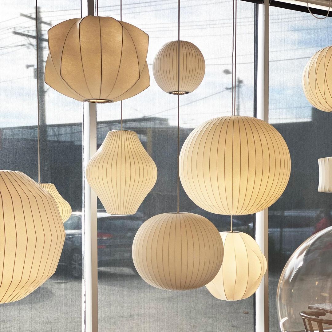 Solarnce Suspension Minimaliste en Soie et Acier - Neutralighting