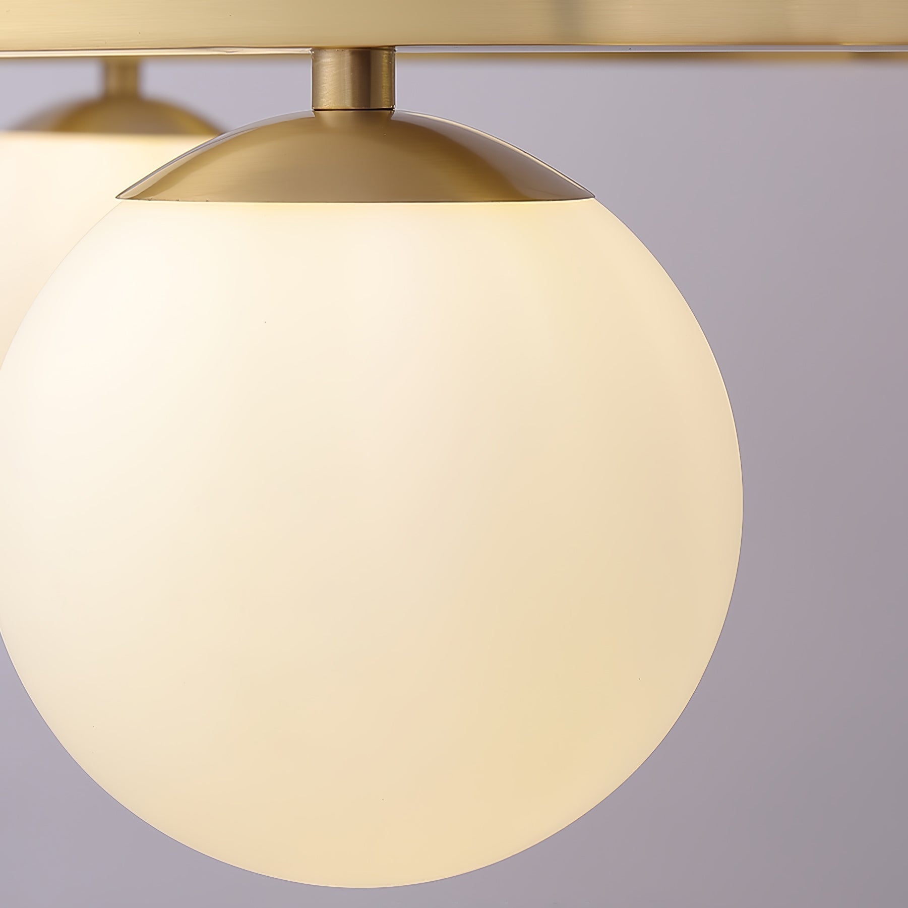 Lustra Chandelier Globe Anneau en Laiton - Neutralighting