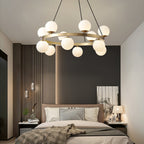 Lustra Chandelier Globe Anneau en Laiton - Neutralighting