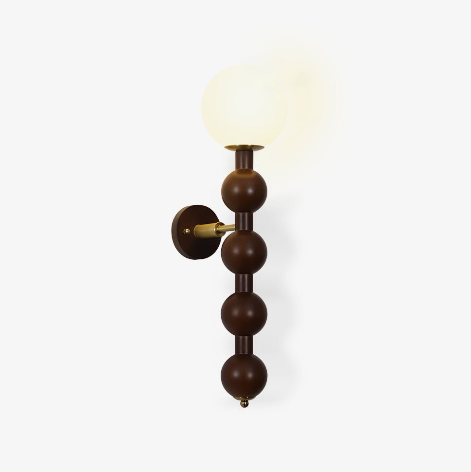 Olaeia Applique Murale Moderne Minimaliste Bubbly en Bois et Verre - Neutralighting