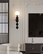 Olaeia Applique Murale Moderne Minimaliste Bubbly en Bois et Verre - Neutralighting
