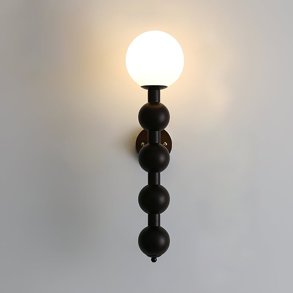 Olaeia Applique Murale Moderne Minimaliste Bubbly en Bois et Verre - Neutralighting