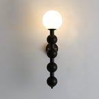 Olaeia Applique Murale Moderne Minimaliste Bubbly en Bois et Verre - Neutralighting