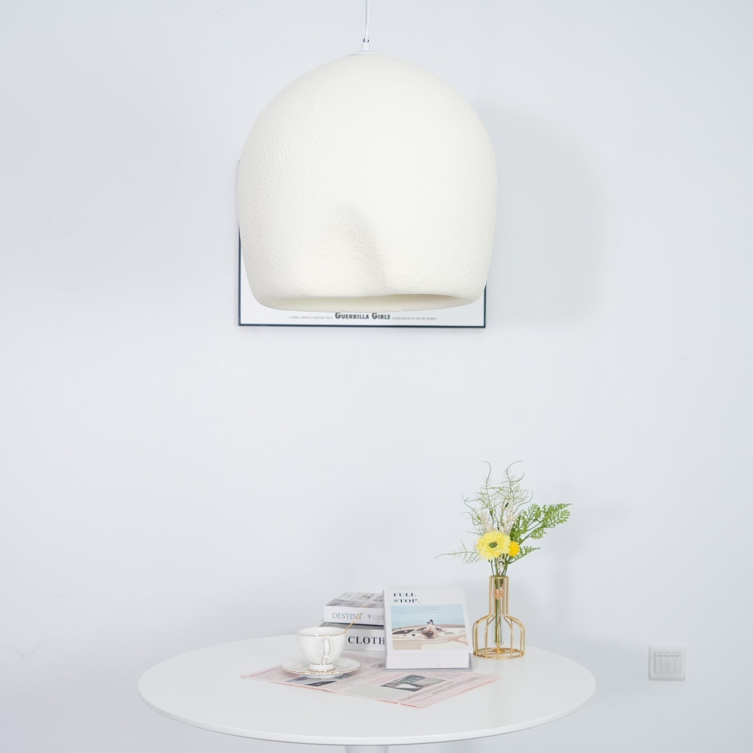 Solara Suspension en Forme de Dôme Arrondi Wabi Sabi - Neutralighting
