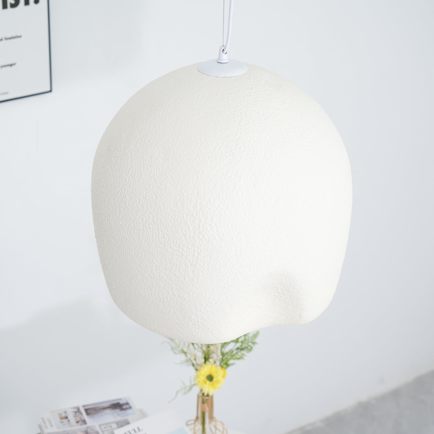 Solara Suspension en Forme de Dôme Arrondi Wabi Sabi - Neutralighting