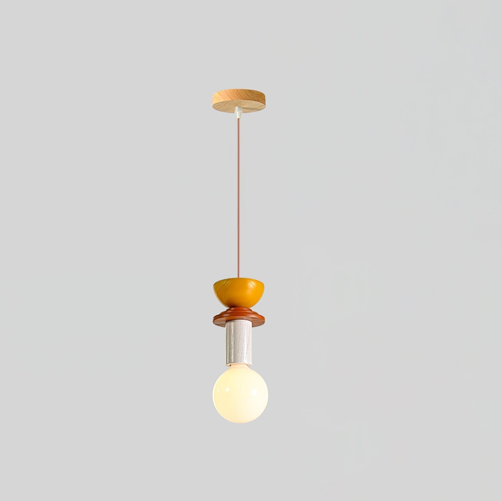 Elena Lampe Pendante Moderne en Bois - Neutralighting