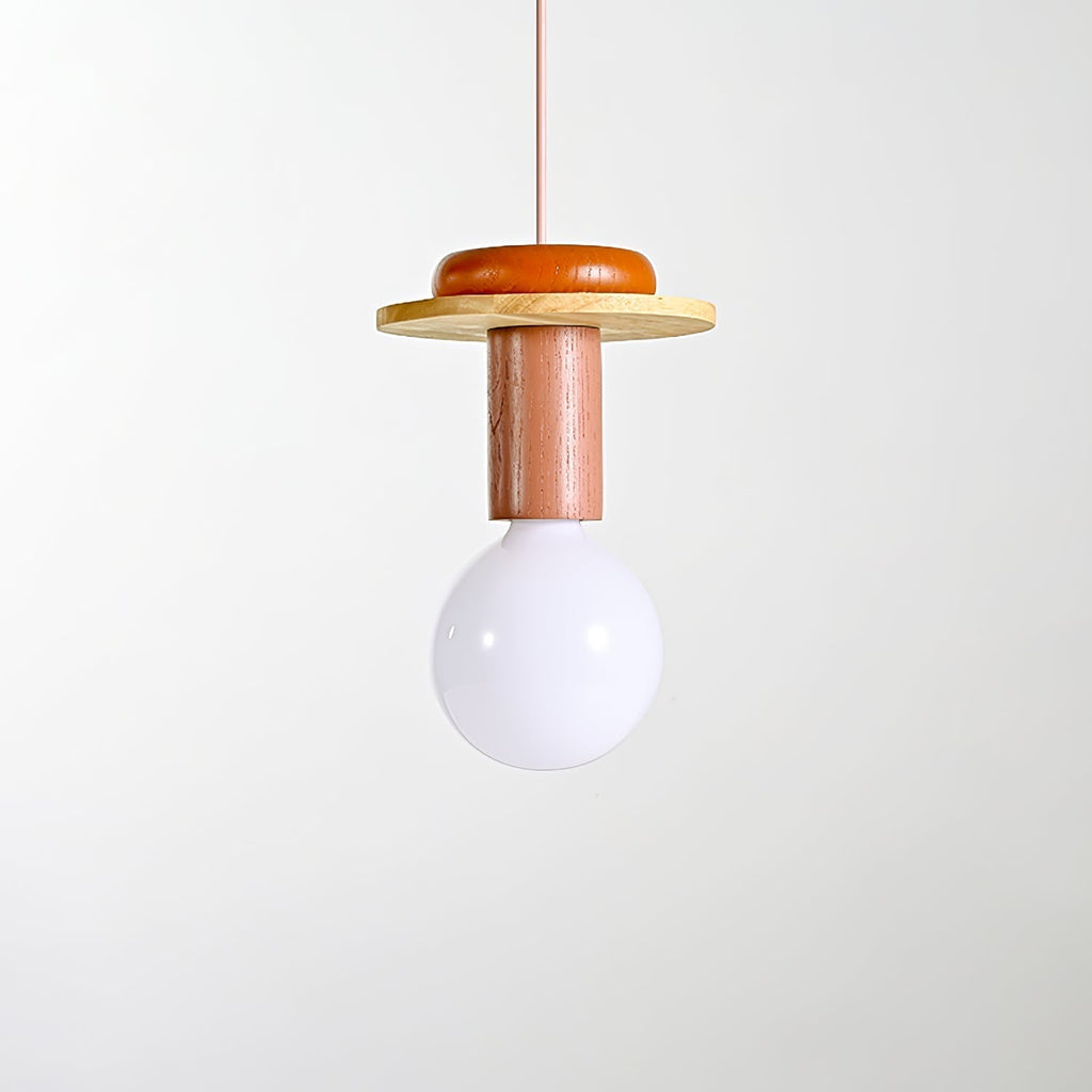 Elena Lampe Pendante Moderne en Bois - Neutralighting