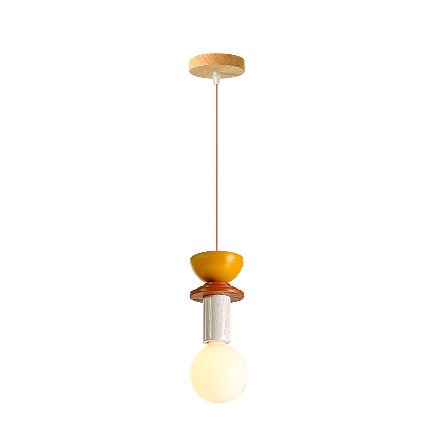 Elena Lampe Pendante Moderne en Bois - Neutralighting
