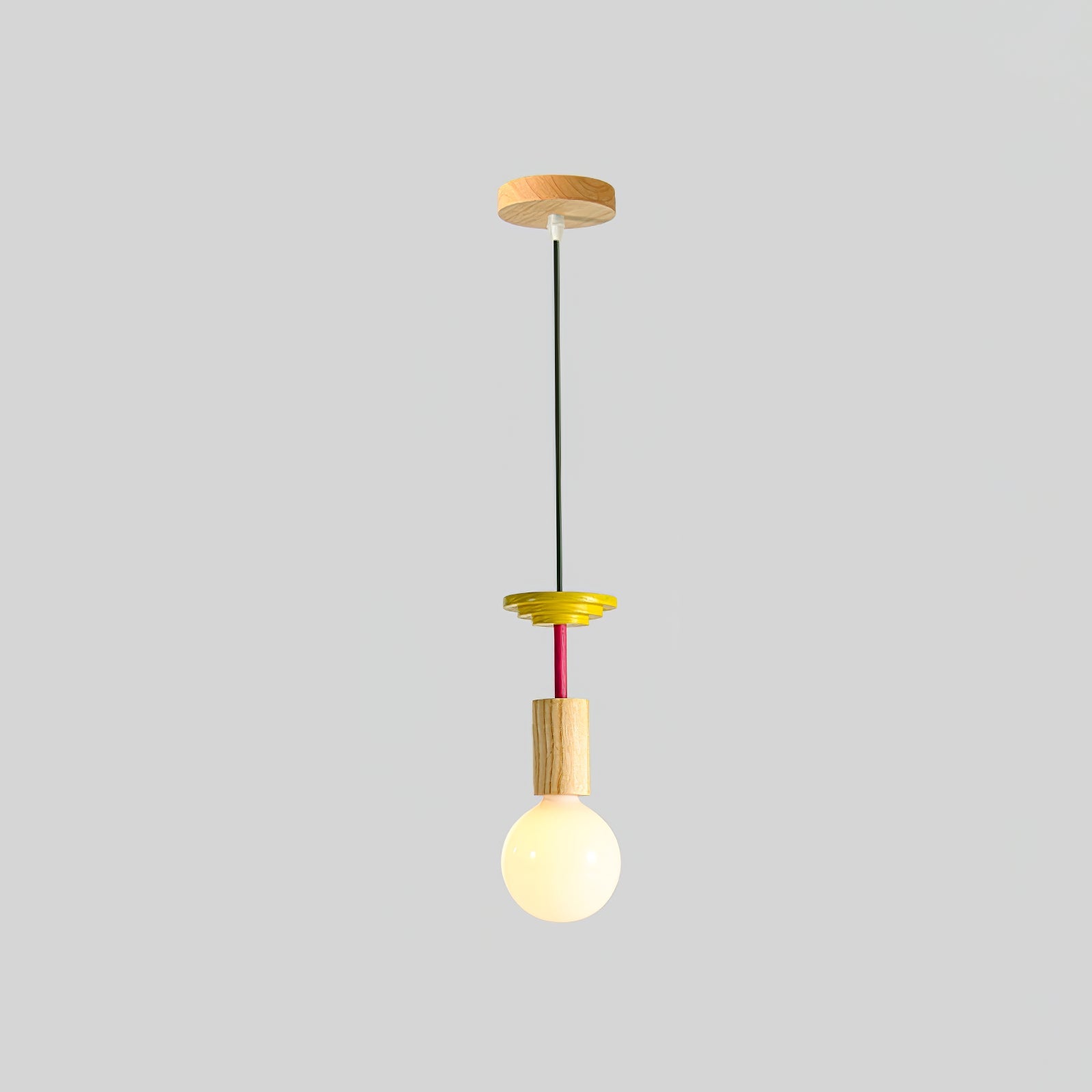 Elena Lampe Pendante Moderne en Bois - Neutralighting