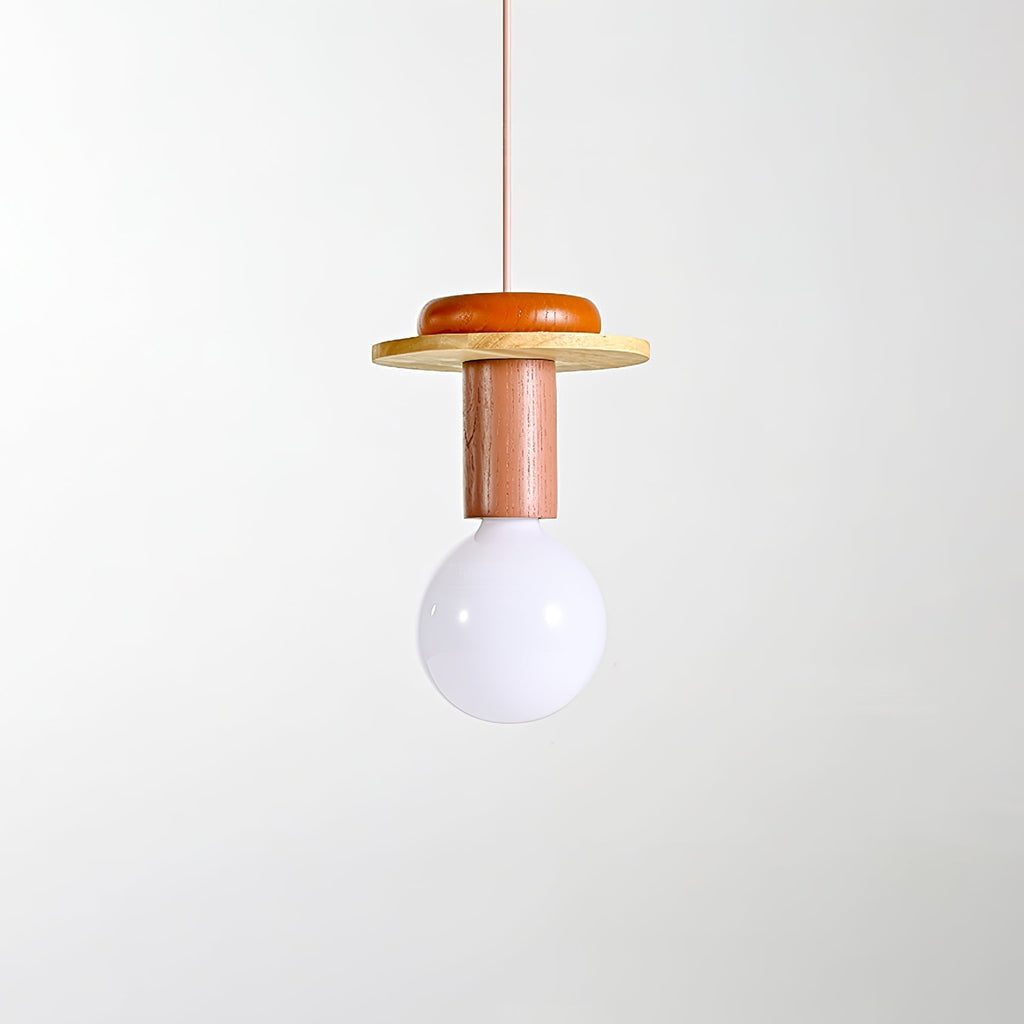 Elena Lampe Pendante Moderne en Bois - Neutralighting
