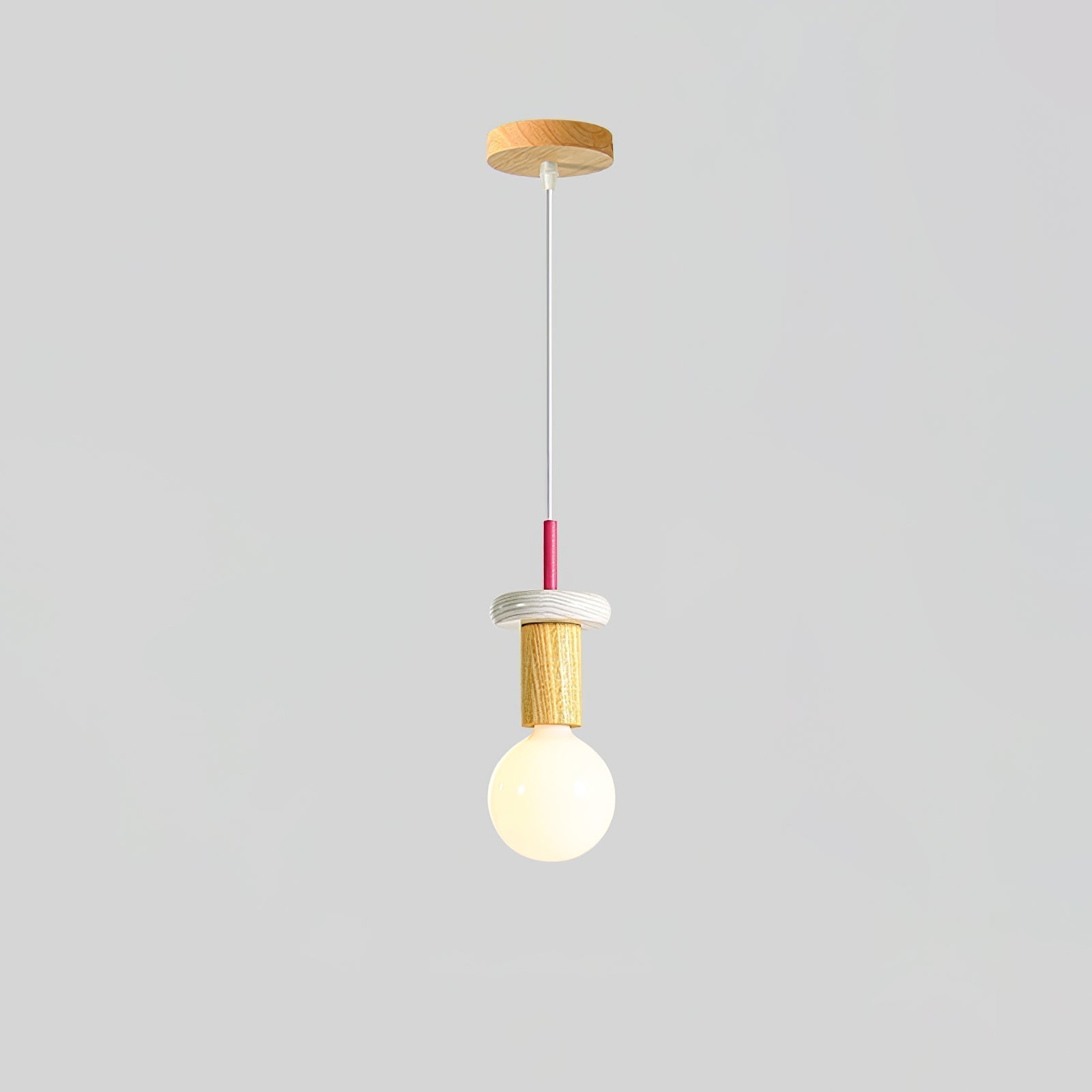 Elena Lampe Pendante Moderne en Bois - Neutralighting