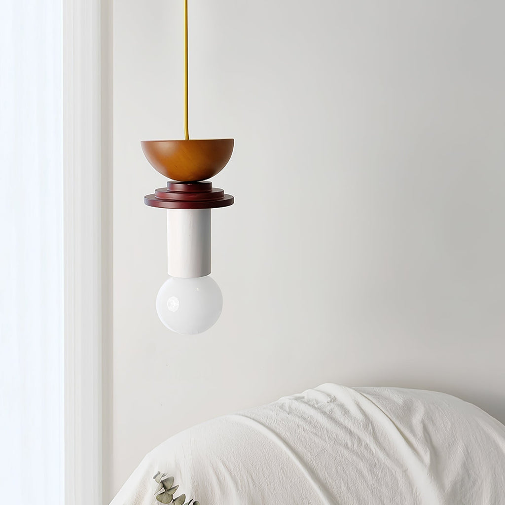 Elena Lampe Pendante Moderne en Bois - Neutralighting