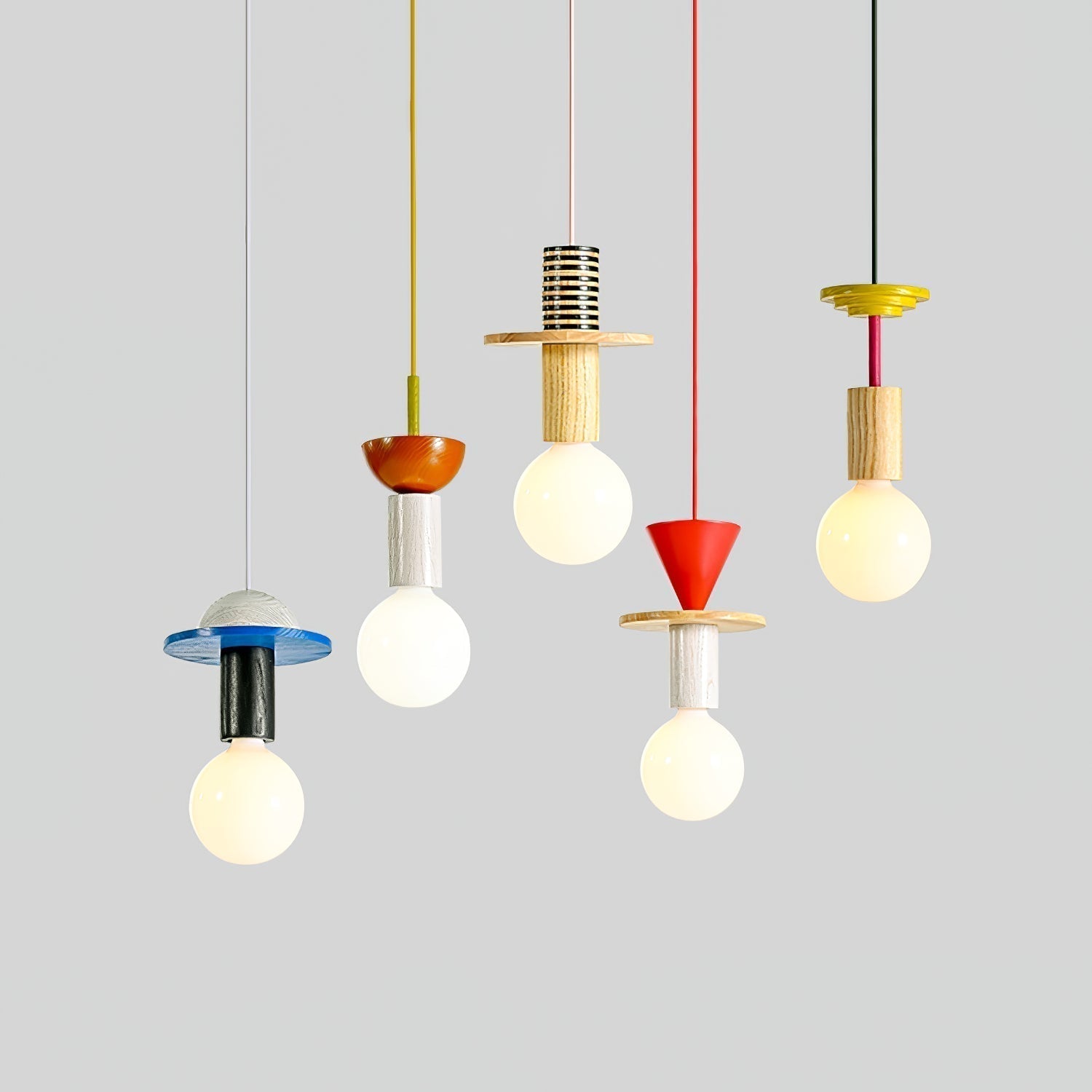 Elena Lampe Pendante Moderne en Bois - Neutralighting