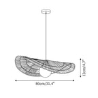 Bukolique Suspension Rotin Floraison - Neutralighting