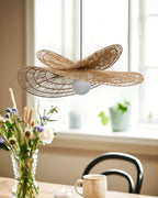 Bukolique Suspension Rotin Floraison - Neutralighting