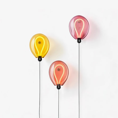 Lysolila Premium Nordic Art Glass Wall Light - Neutralighting