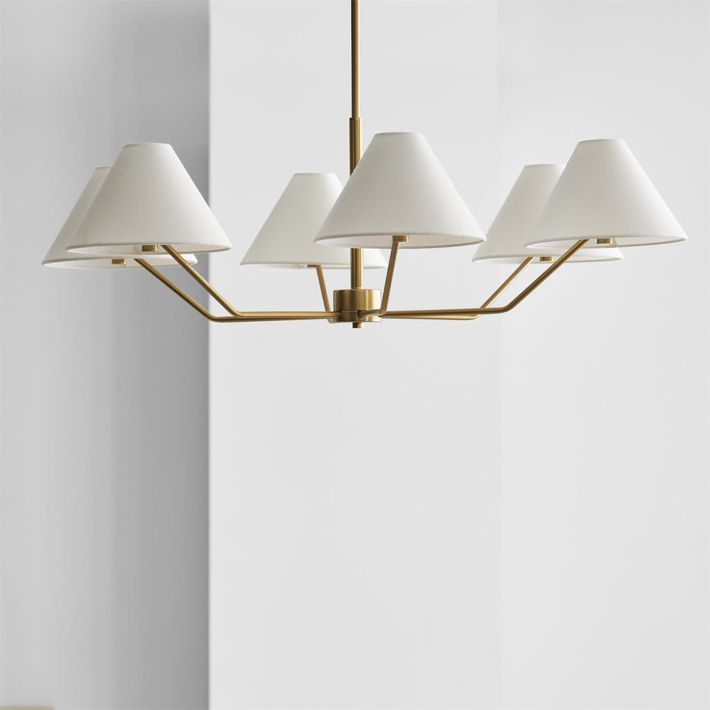 Vortex Lustre en tissu de style industriel traditionnel et vintage - Neutralighting