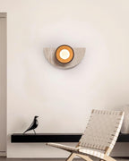 Solaro Applique Murale Moderne En Travertin - Neutralighting