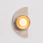 Solaro Applique Murale Moderne En Travertin - Neutralighting