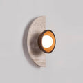 Solaro Applique Murale Moderne En Travertin - Neutralighting