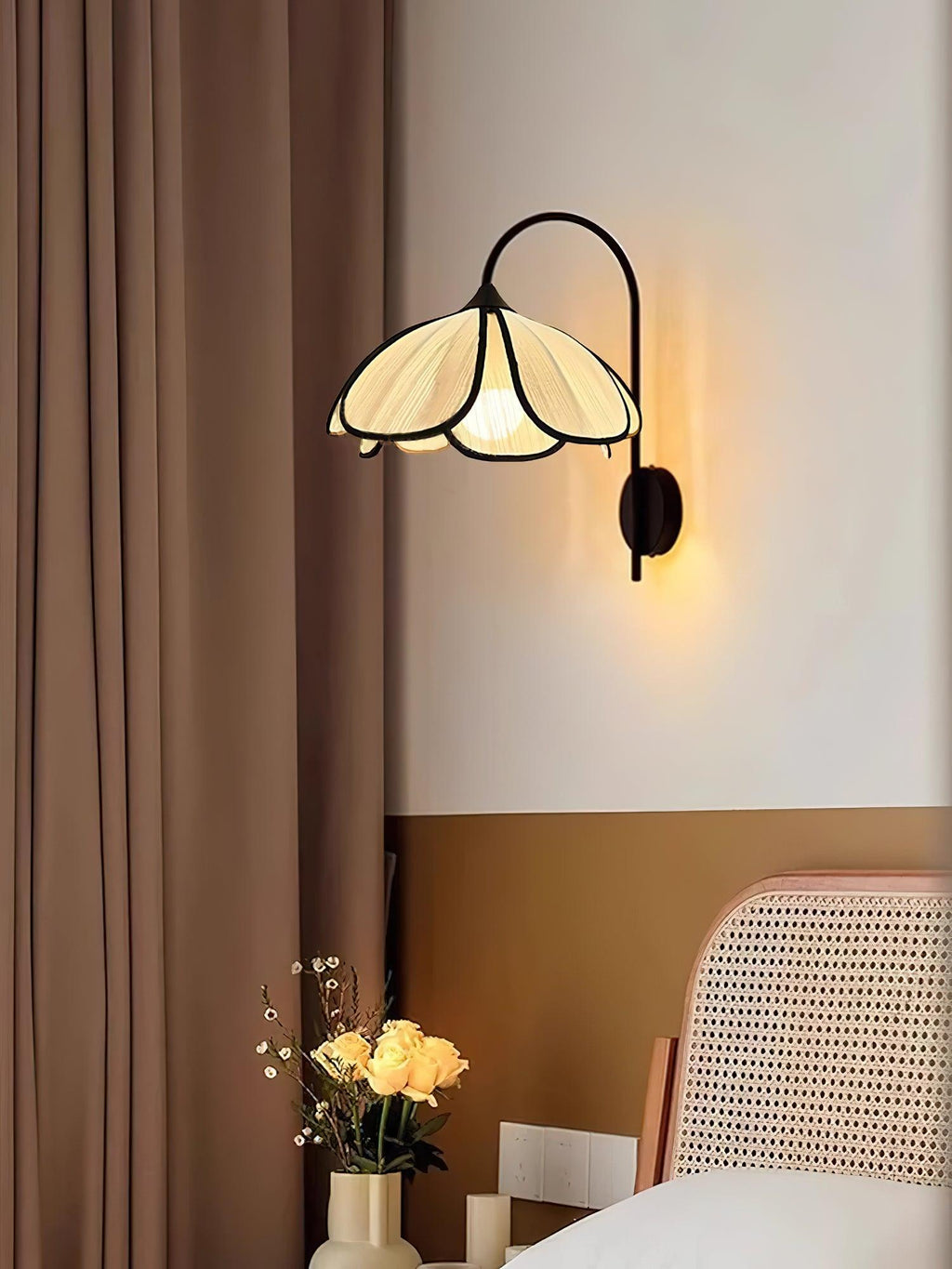 Ivsiliel Applique Murale Pétale Brûlé Naturel - Neutralighting