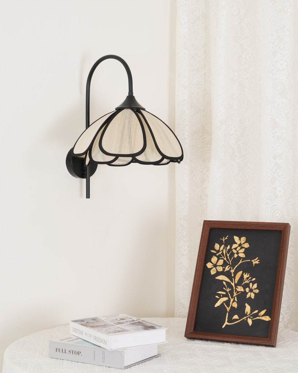 Ivsiliel Applique Murale Pétale Brûlé Naturel - Neutralighting
