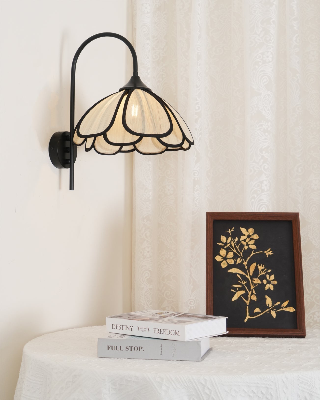 Ivsiliel Applique Murale Pétale Brûlé Naturel - Neutralighting