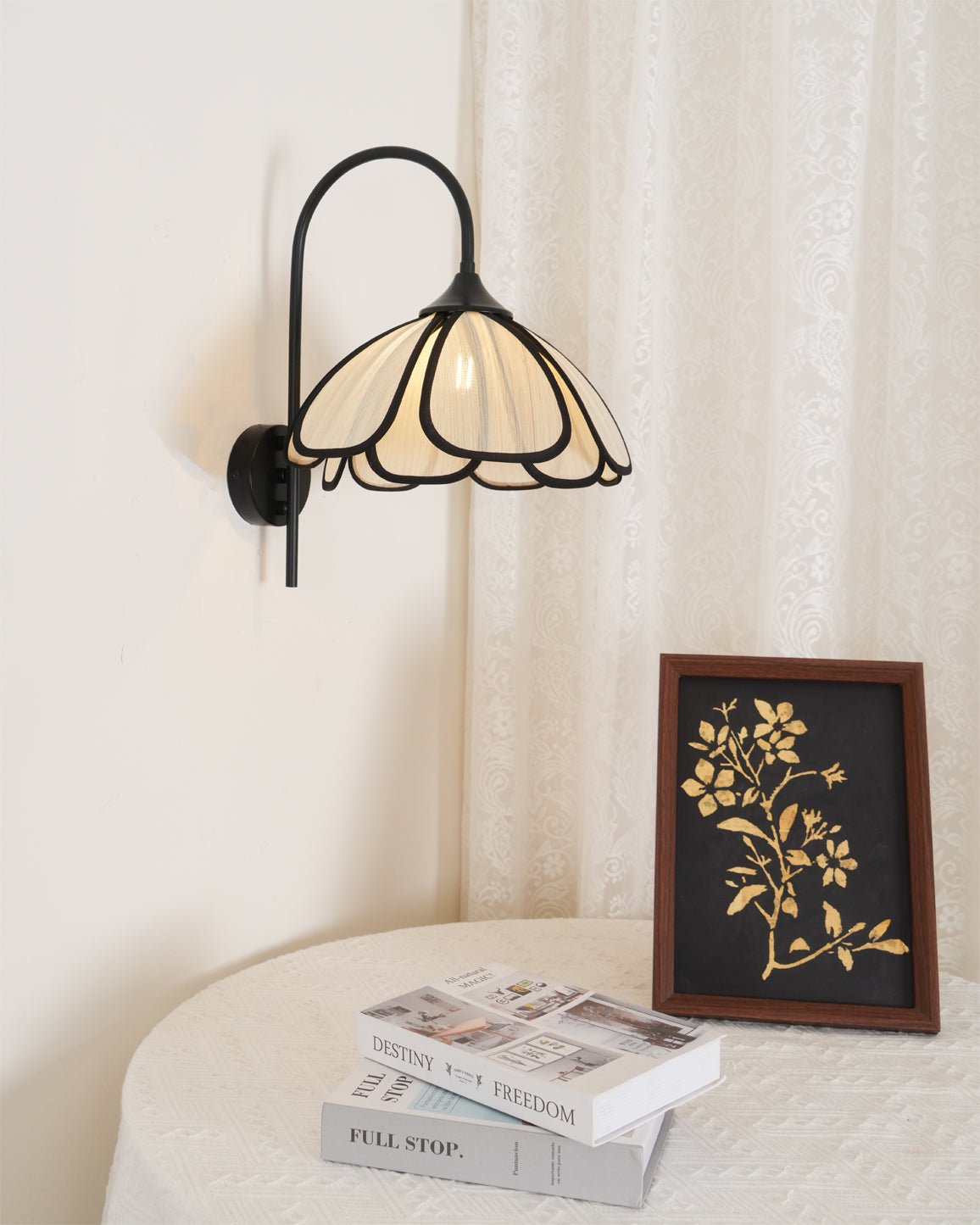 Ivsiliel Applique Murale Pétale Brûlé Naturel - Neutralighting