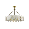 Cryon Lustre en laiton et alabastre Style luxueux postmoderne - Neutralighting