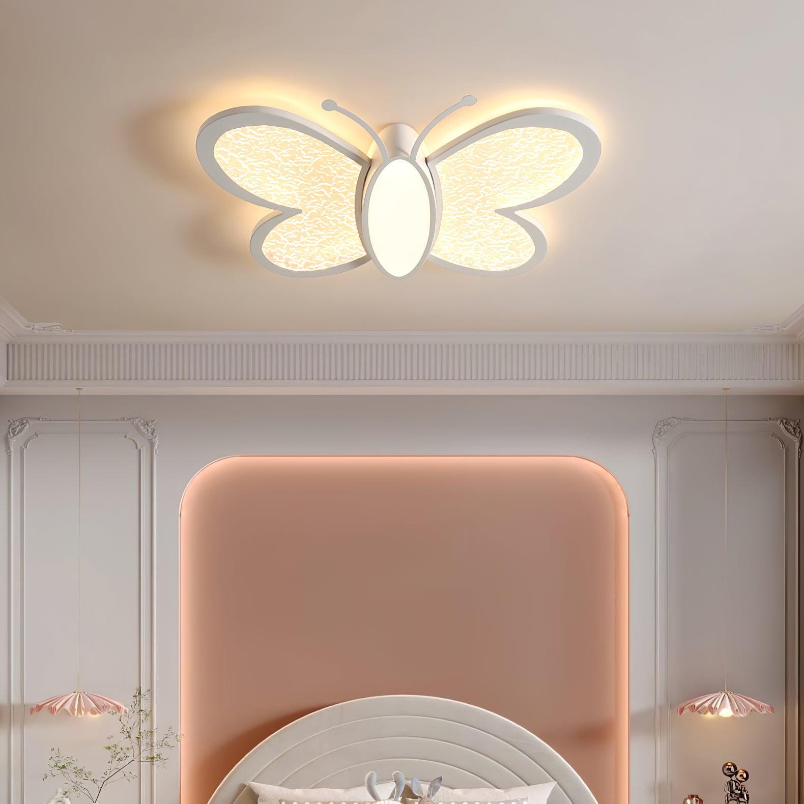 Rayo Lampe de Plafond Art Nordique Papillon - Neutralighting
