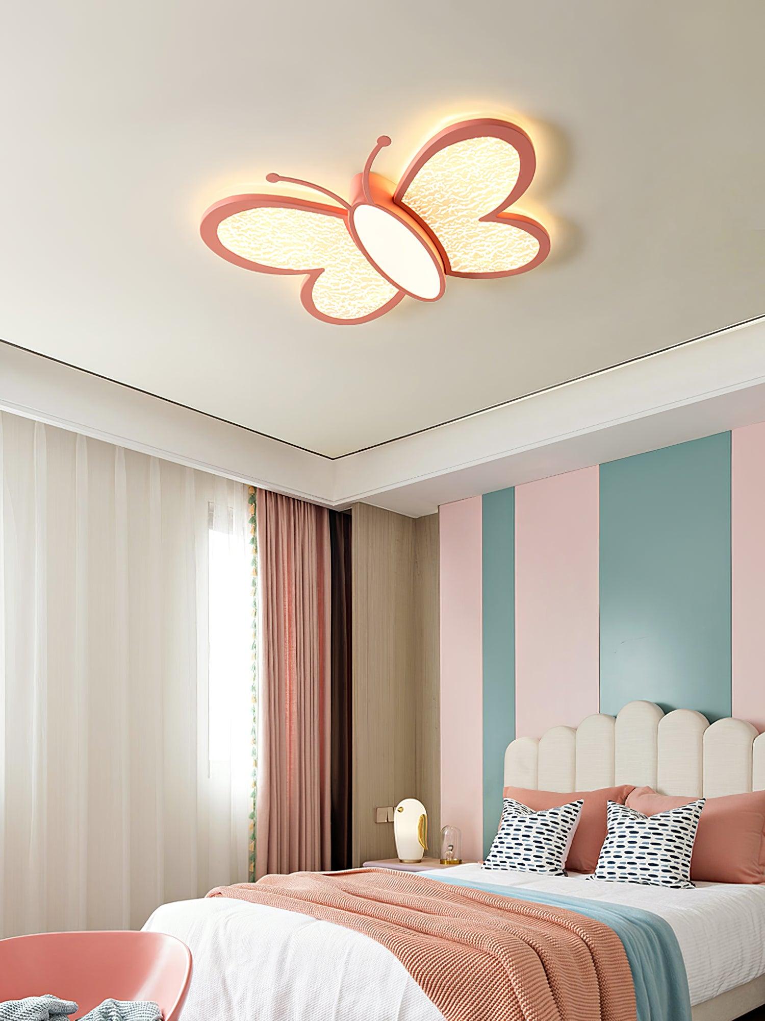 Rayo Lampe de Plafond Art Nordique Papillon - Neutralighting