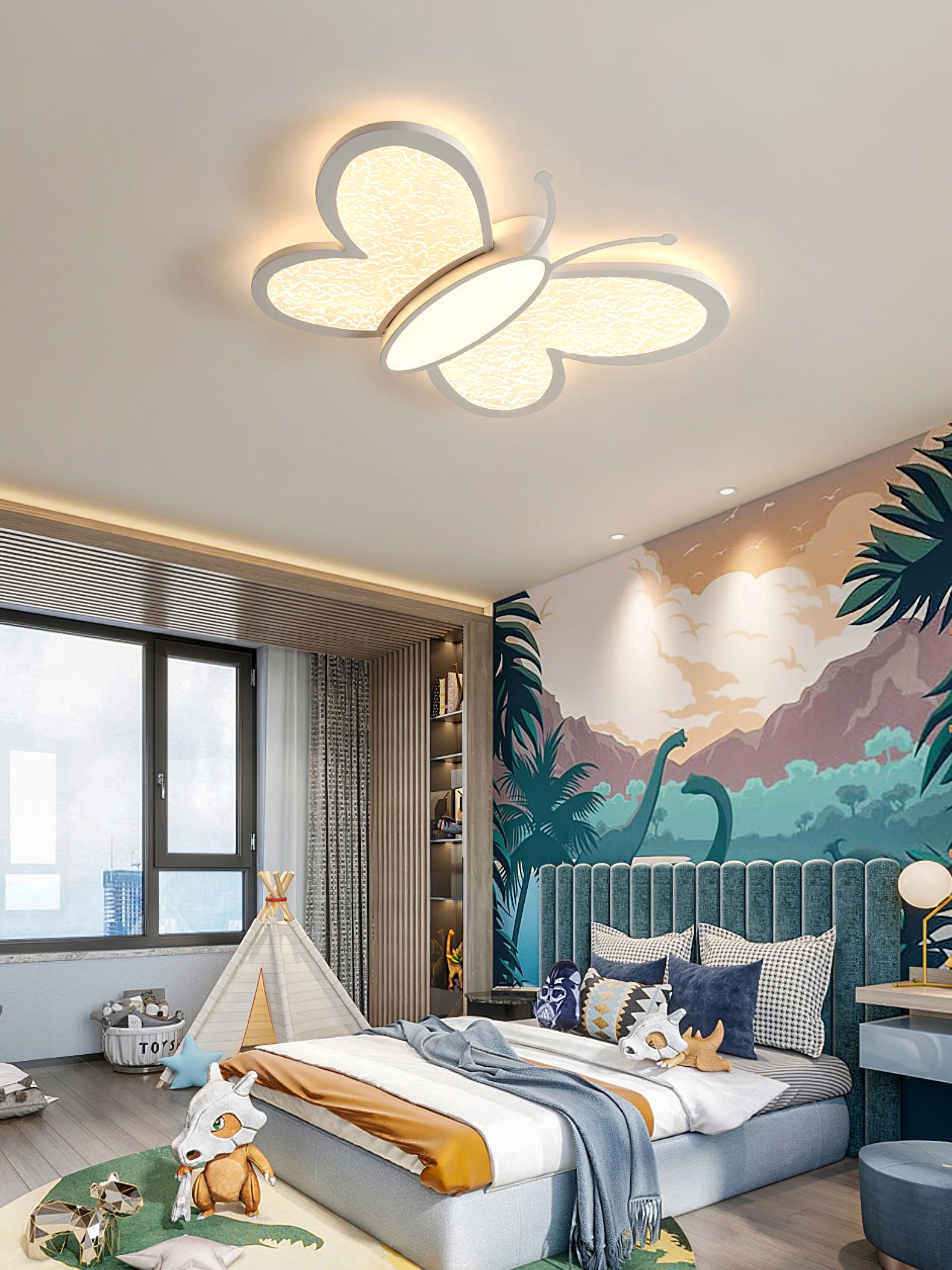 Rayo Lampe de Plafond Art Nordique Papillon - Neutralighting