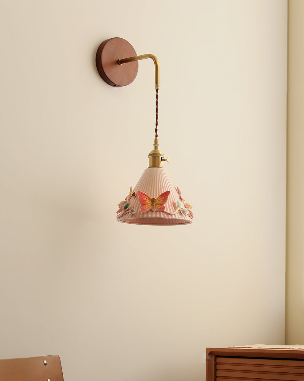 Butterfly Applique Murale Métal Moderne - Neutralighting