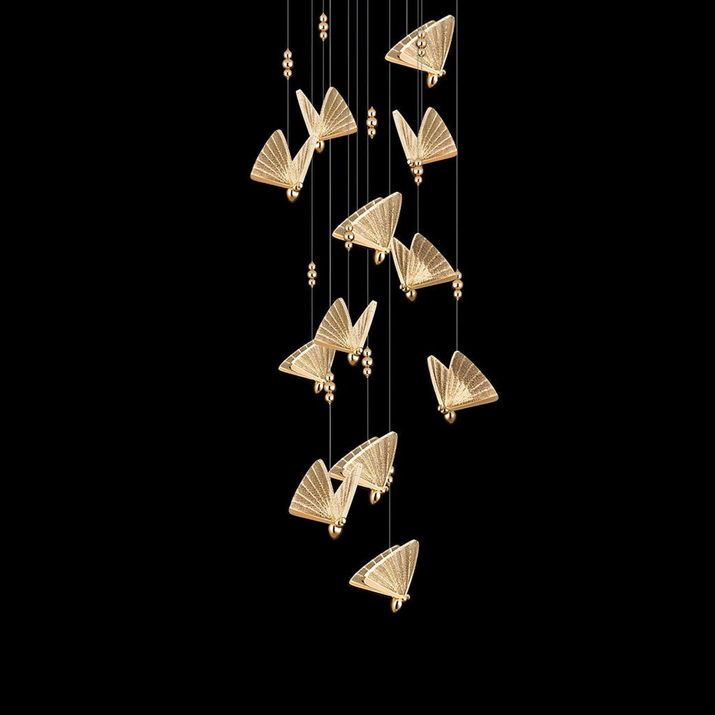 Lunora Lampe Suspendue Moderne Papillon - Neutralighting