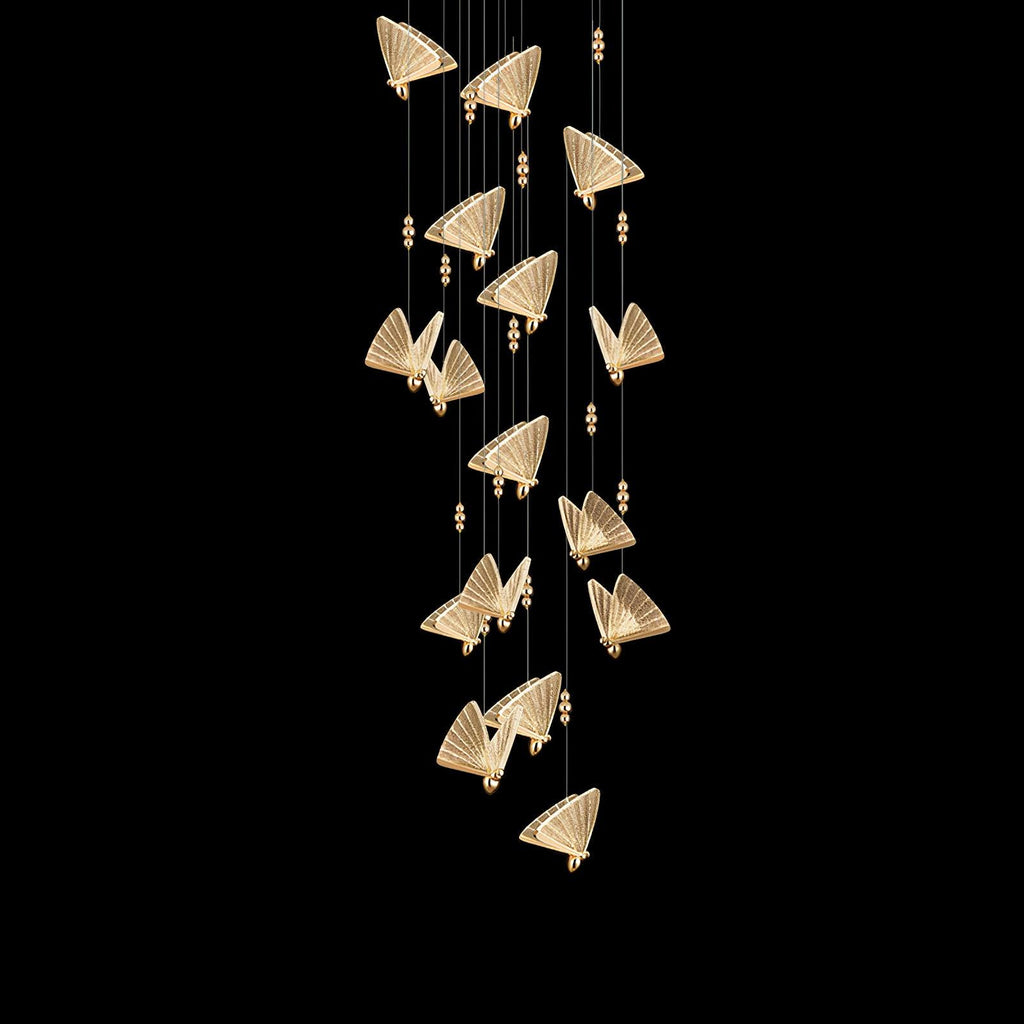 Lunora Lampe Suspendue Moderne Papillon - Neutralighting