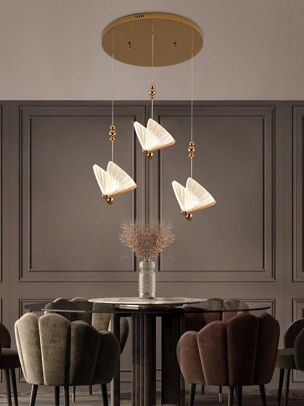 Lunora Lampe Suspendue Moderne Papillon - Neutralighting